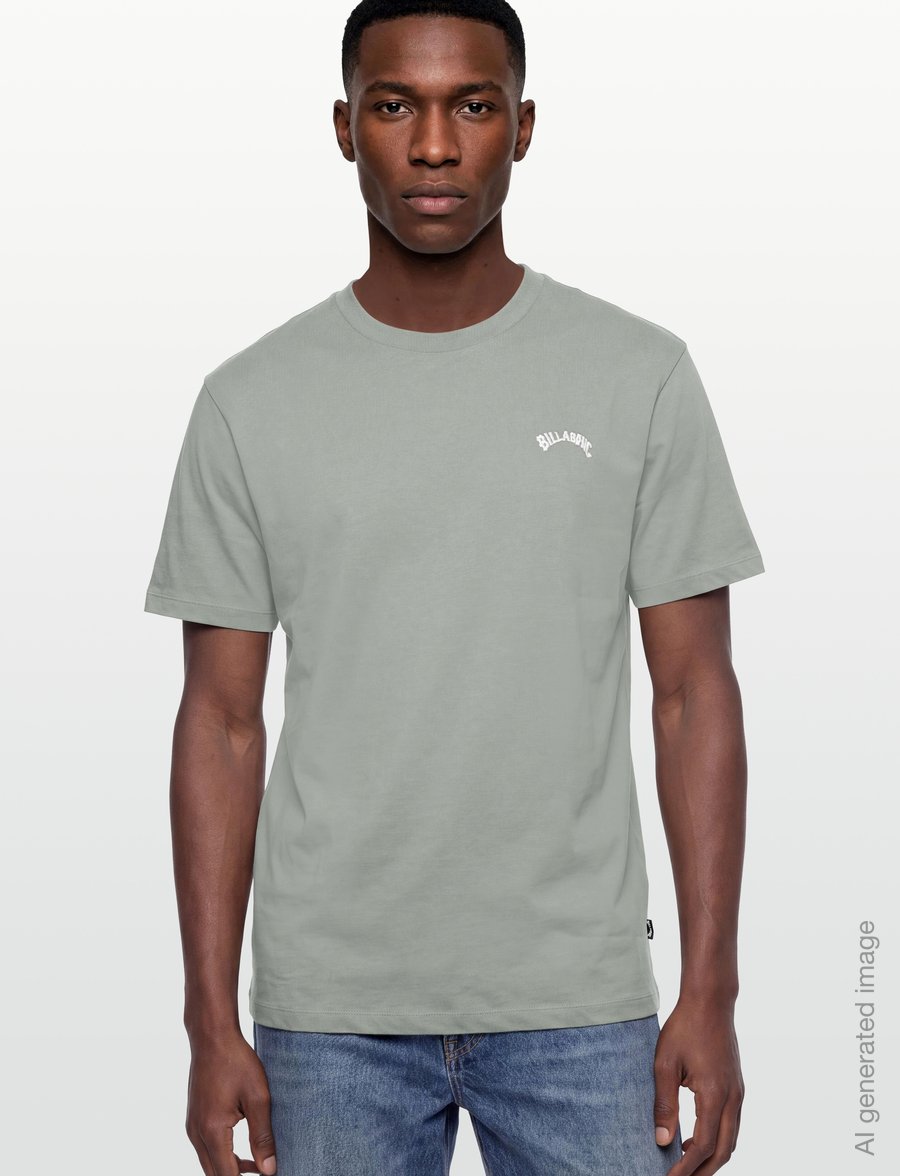 Billabong - ARCH CREW SS - oberteile & t-shirts - sea spray - 3