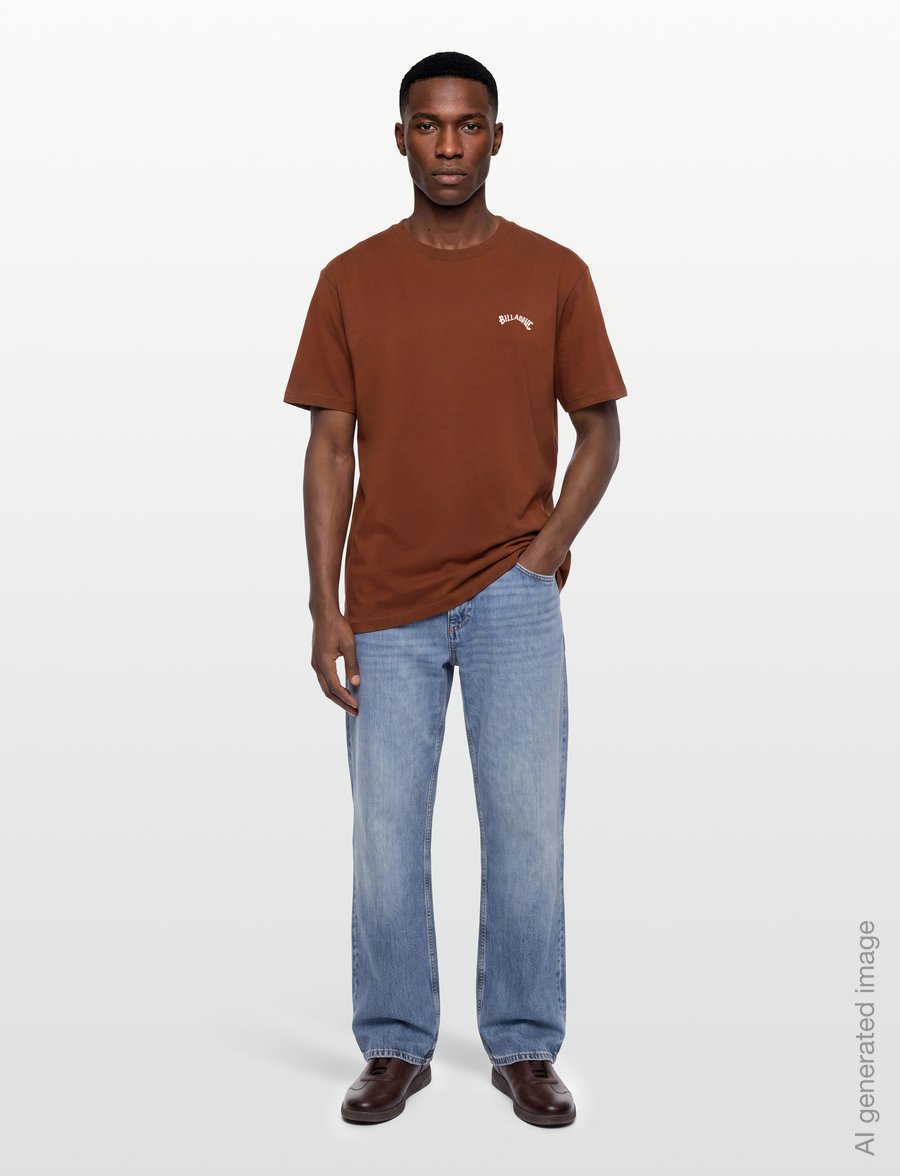 Billabong - ARCH CREW SS - oberteile & t-shirts - tortoise shell - 0
