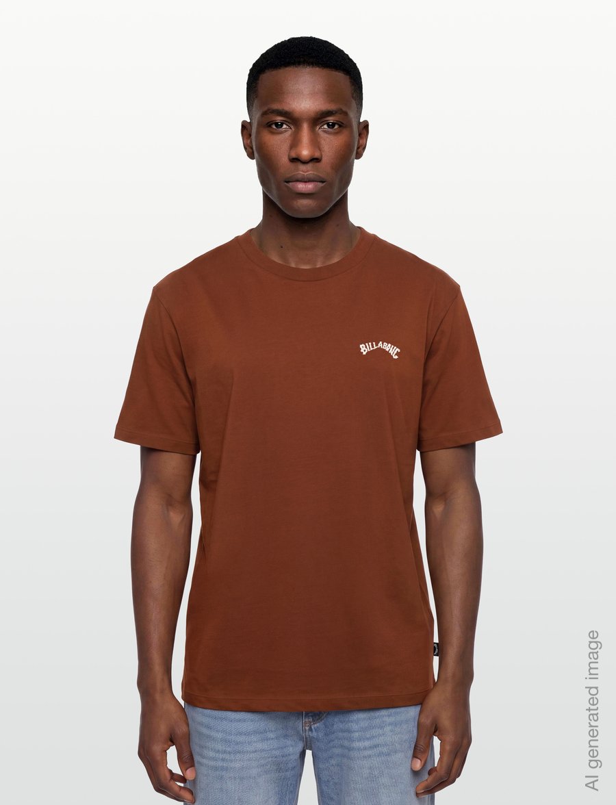 Billabong - ARCH CREW SS - oberteile & t-shirts - tortoise shell - 3