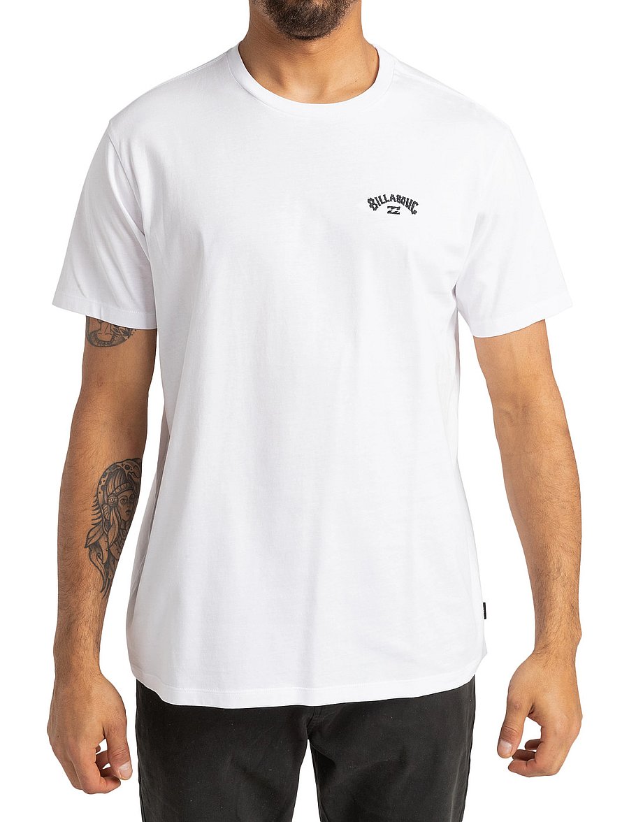 Billabong - ARCH CREW SS - oberteile & t-shirts - white - 0