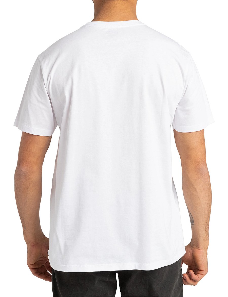Billabong - ARCH CREW SS - oberteile & t-shirts - white - 3