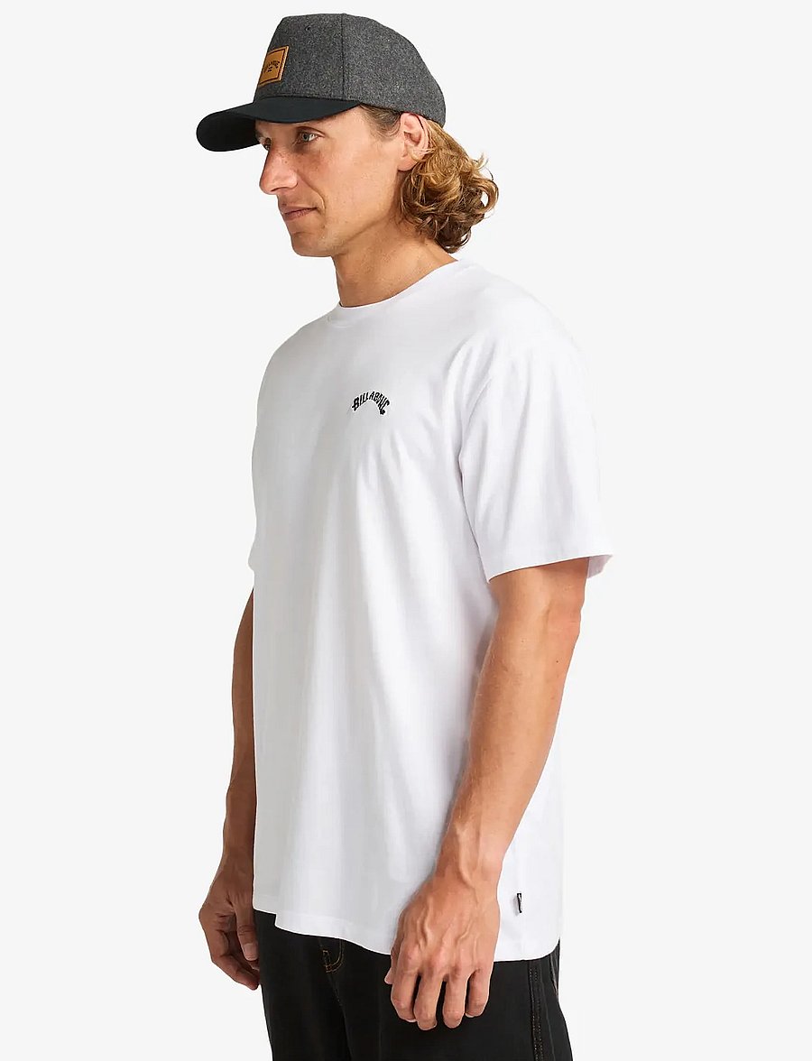 Billabong - ARCH CREW SS - oberteile & t-shirts - white - 4