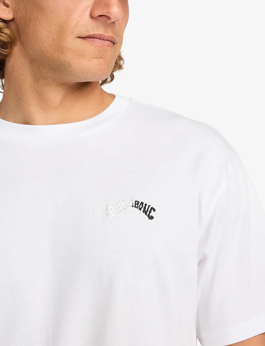 Billabong - ARCH CREW SS - oberteile & t-shirts - white - 5