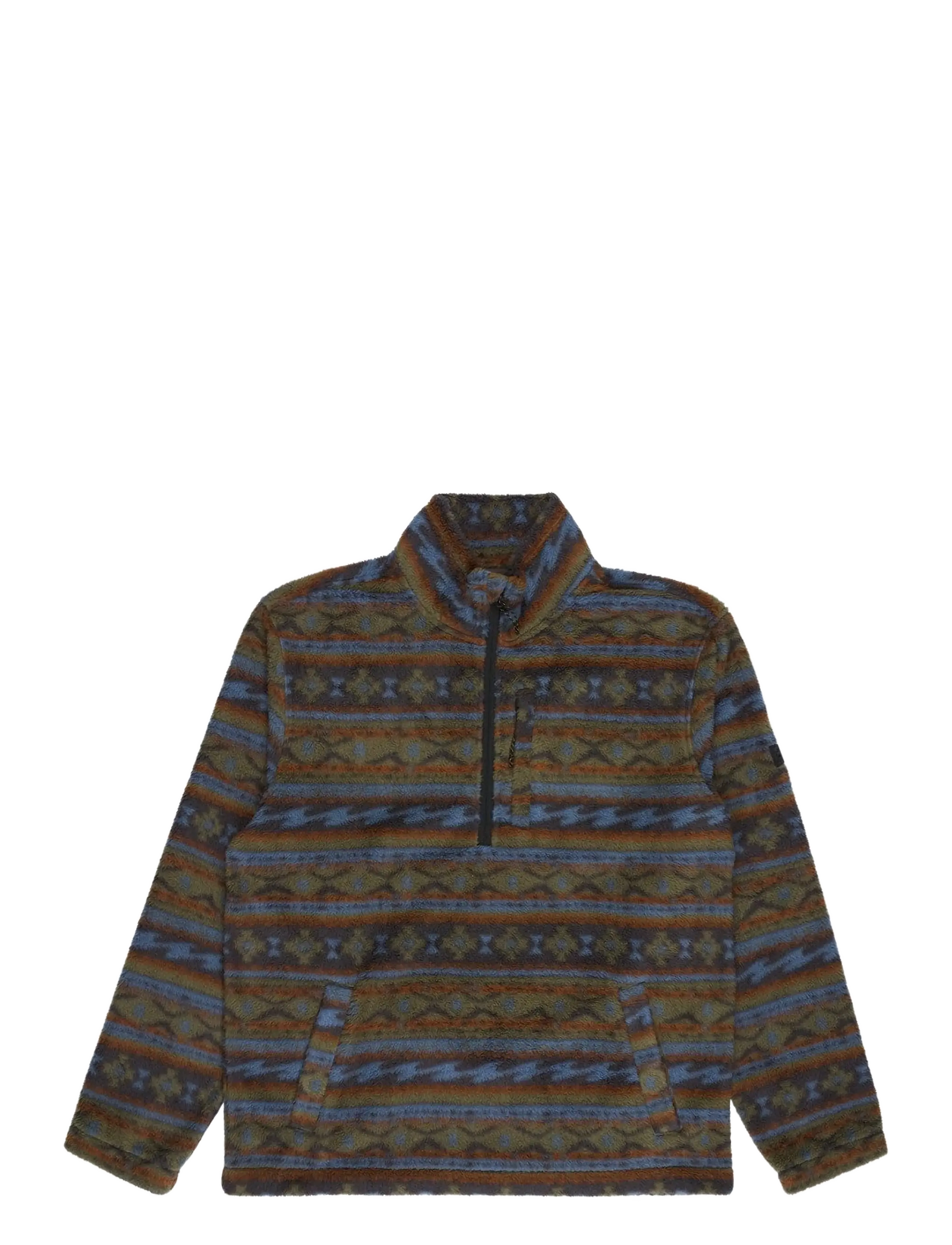 Billabong - BOUNDARY MOCK NECK - teddytröjor - raven - 1