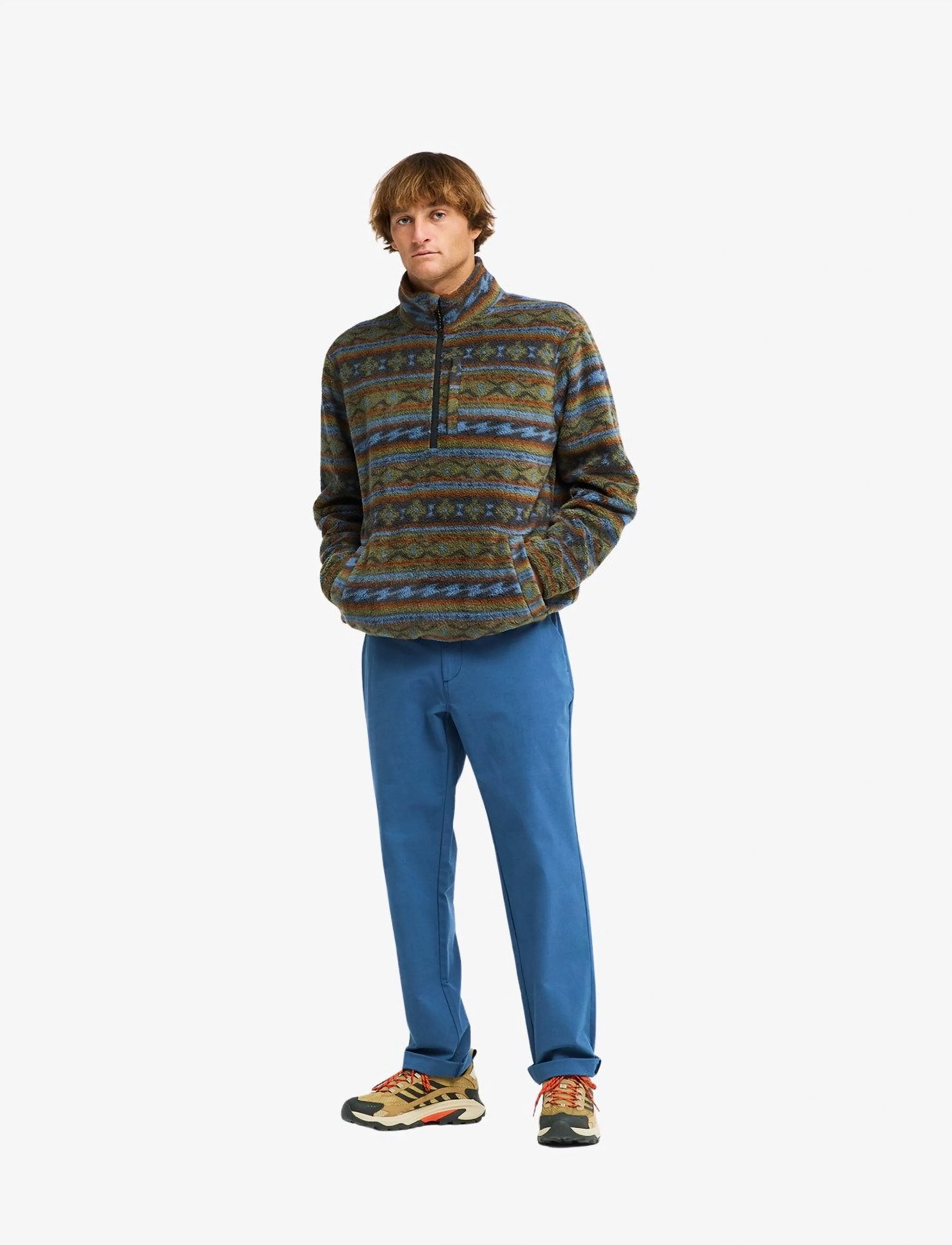 Billabong - BOUNDARY MOCK NECK - teddytröjor - raven - 4