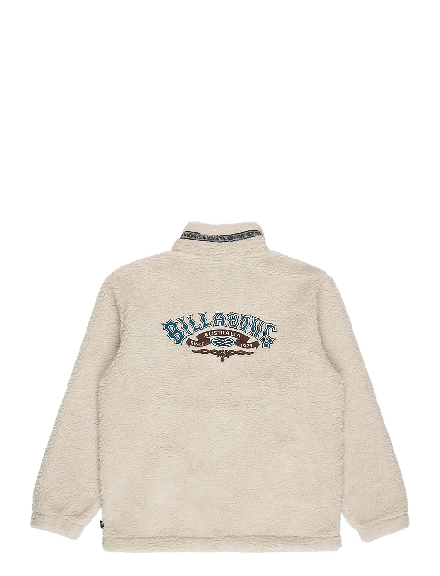 Billabong - TOMBSTONE HALF ZIP - höstjackor - oatmeal - 2