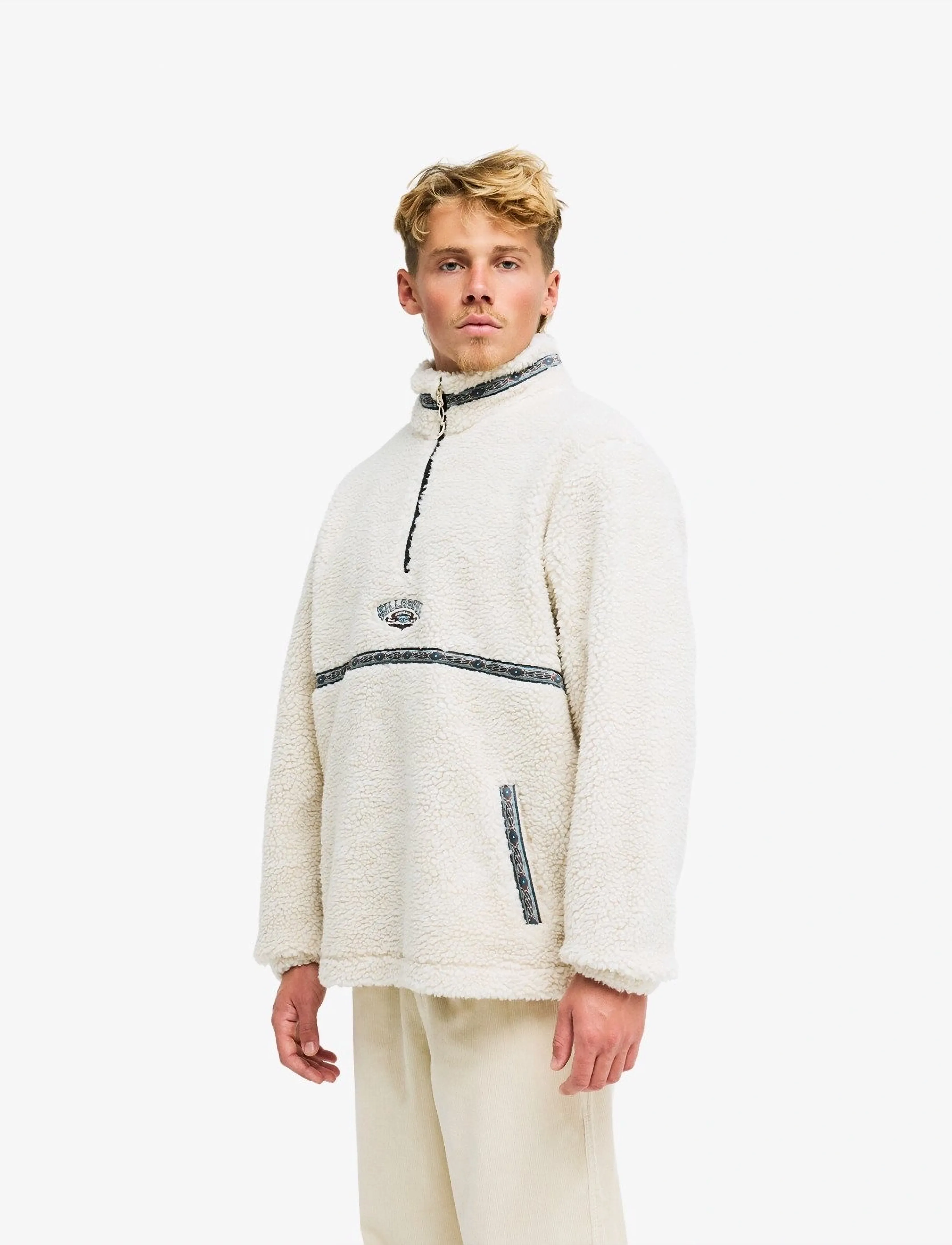 Billabong - TOMBSTONE HALF ZIP - forårsjakker - oatmeal - 5