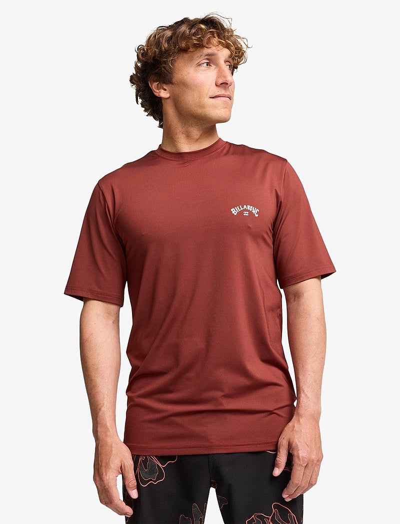 Billabong - ARCH WAVE SS - t-shirts - burnt red - 0