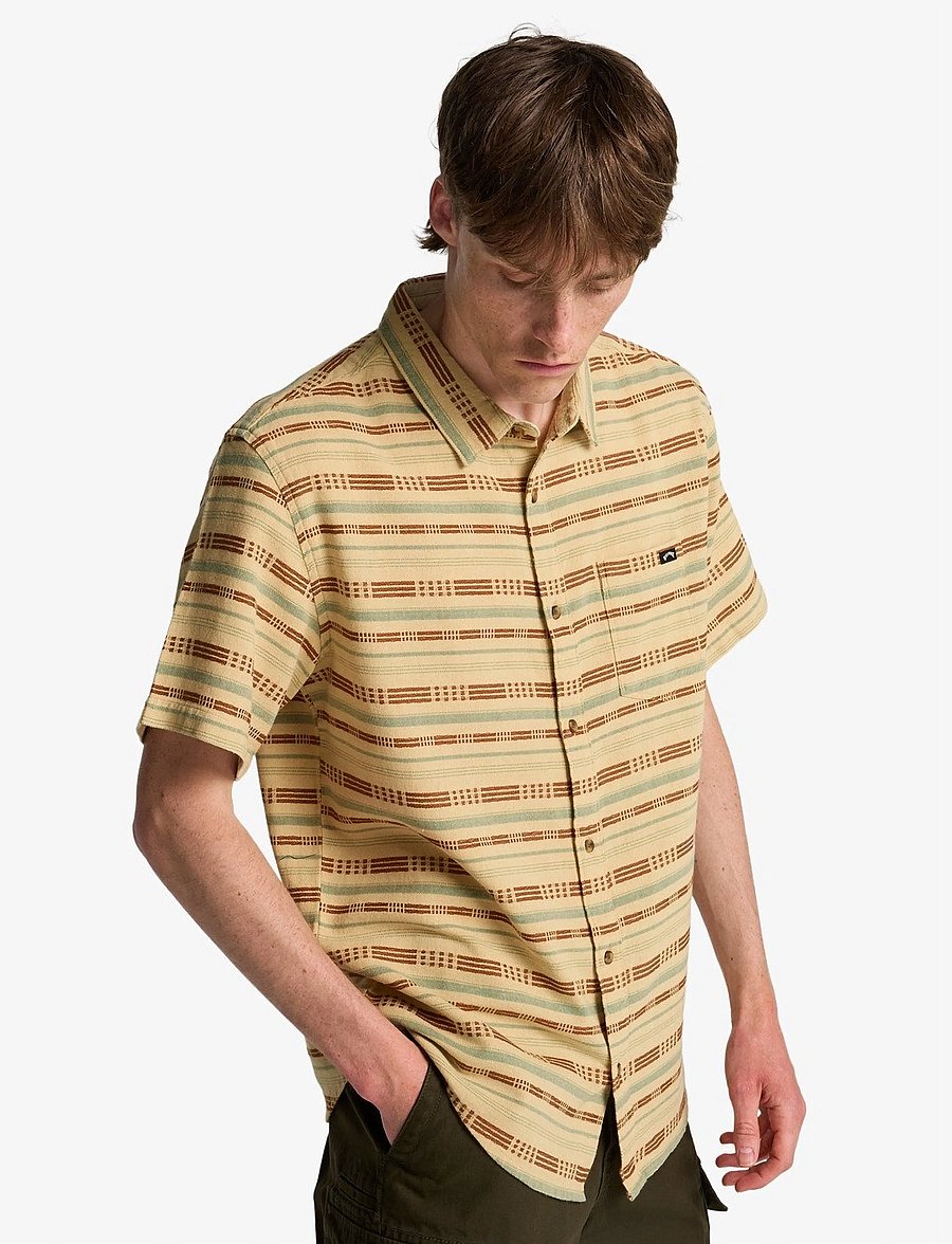 Billabong - SUNDAYS JACQUARD SS - toppe & t-shirts - caslte rock - 4