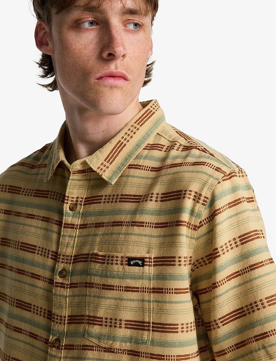 Billabong - SUNDAYS JACQUARD SS - toppe & t-shirts - caslte rock - 5