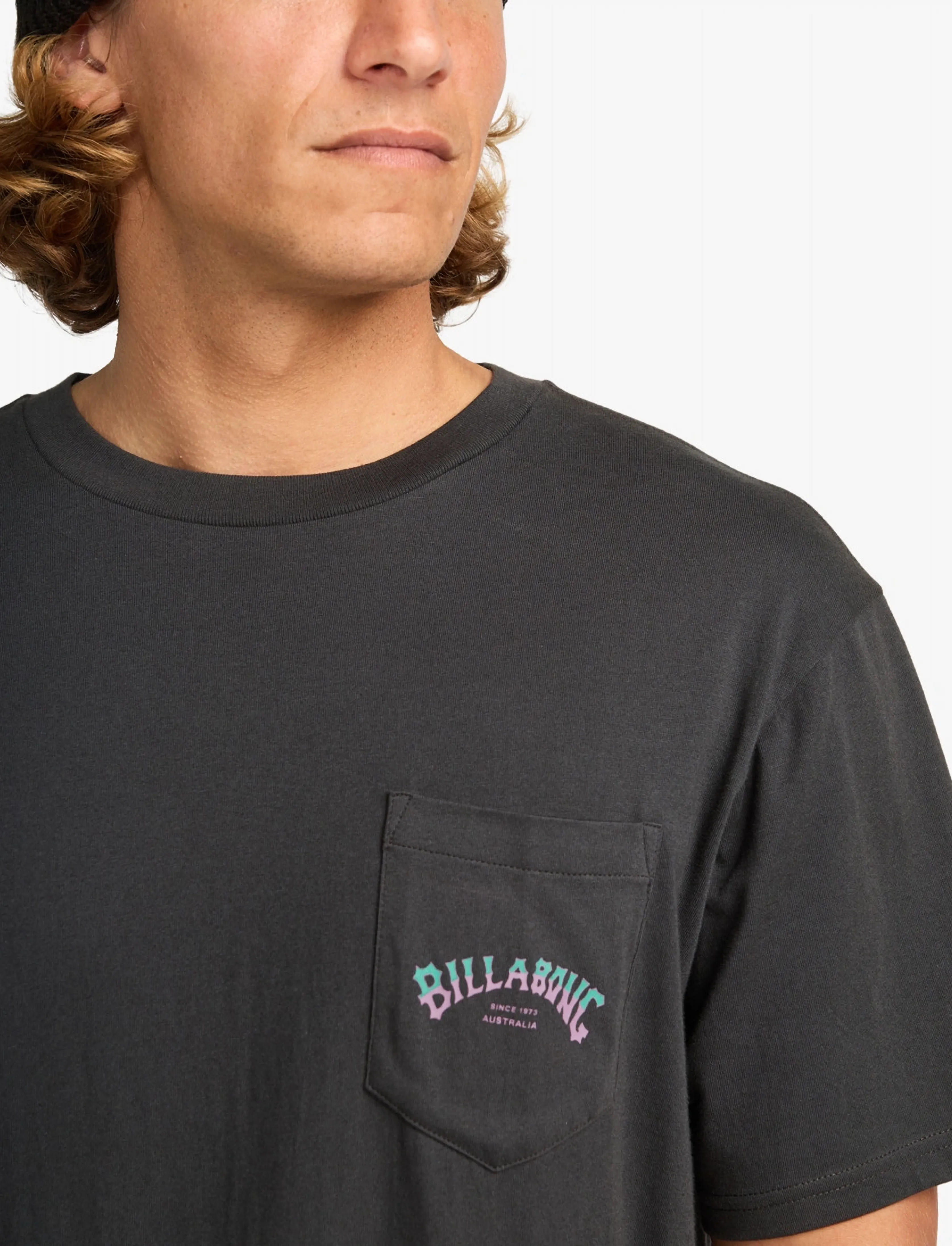 Billabong - STACKED ARCH PKT - washed black - 5