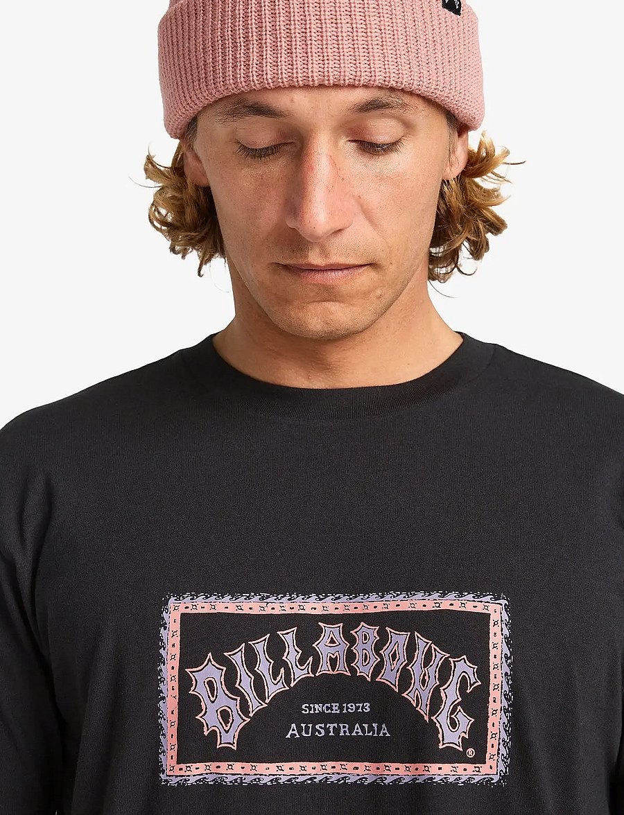 Billabong - ARCH FRAME SS - alussärgid ja t-särgid - black - 5