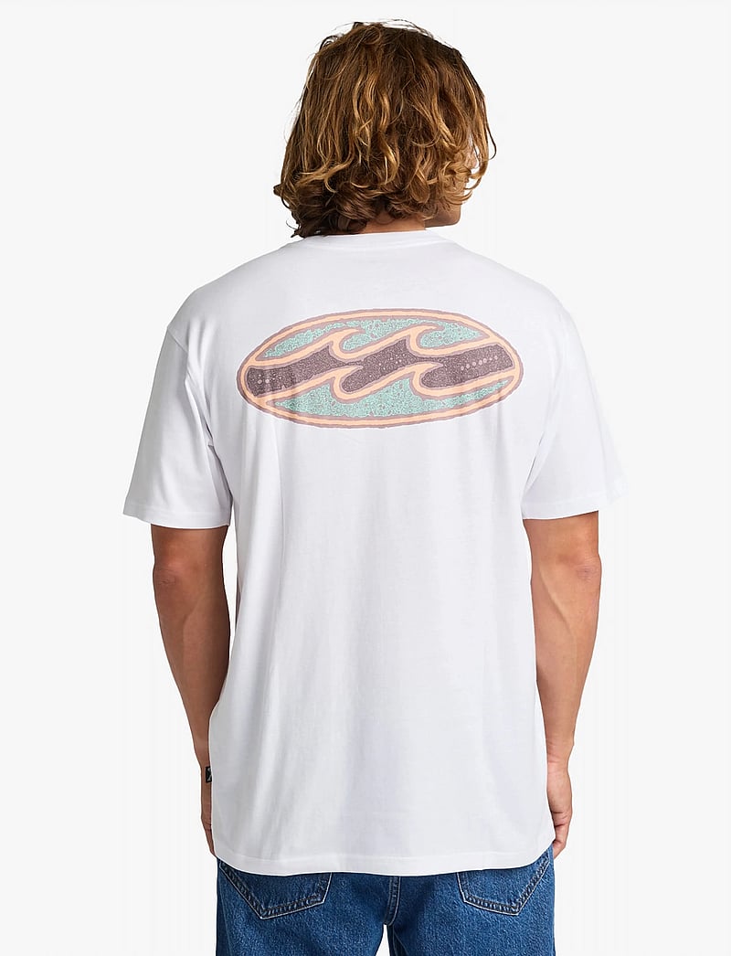 Billabong - CRAYON WAVE SS - tops & t-shirts - white - 3