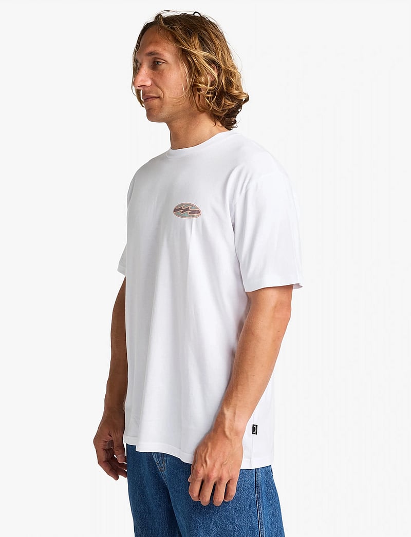 Billabong - CRAYON WAVE SS - tops & t-shirts - white - 4
