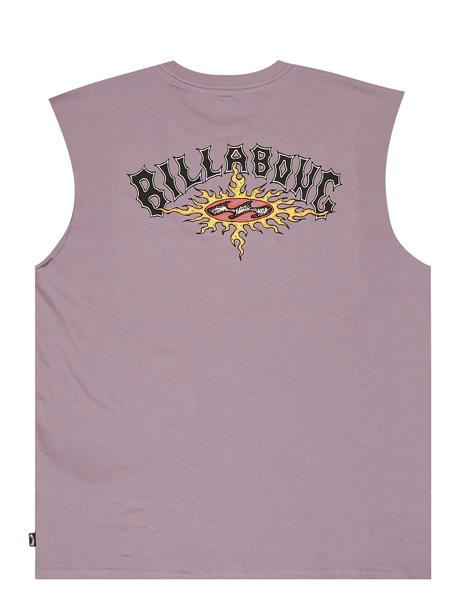 Billabong - BURN OUT MU - tank tops - purple ash - 2