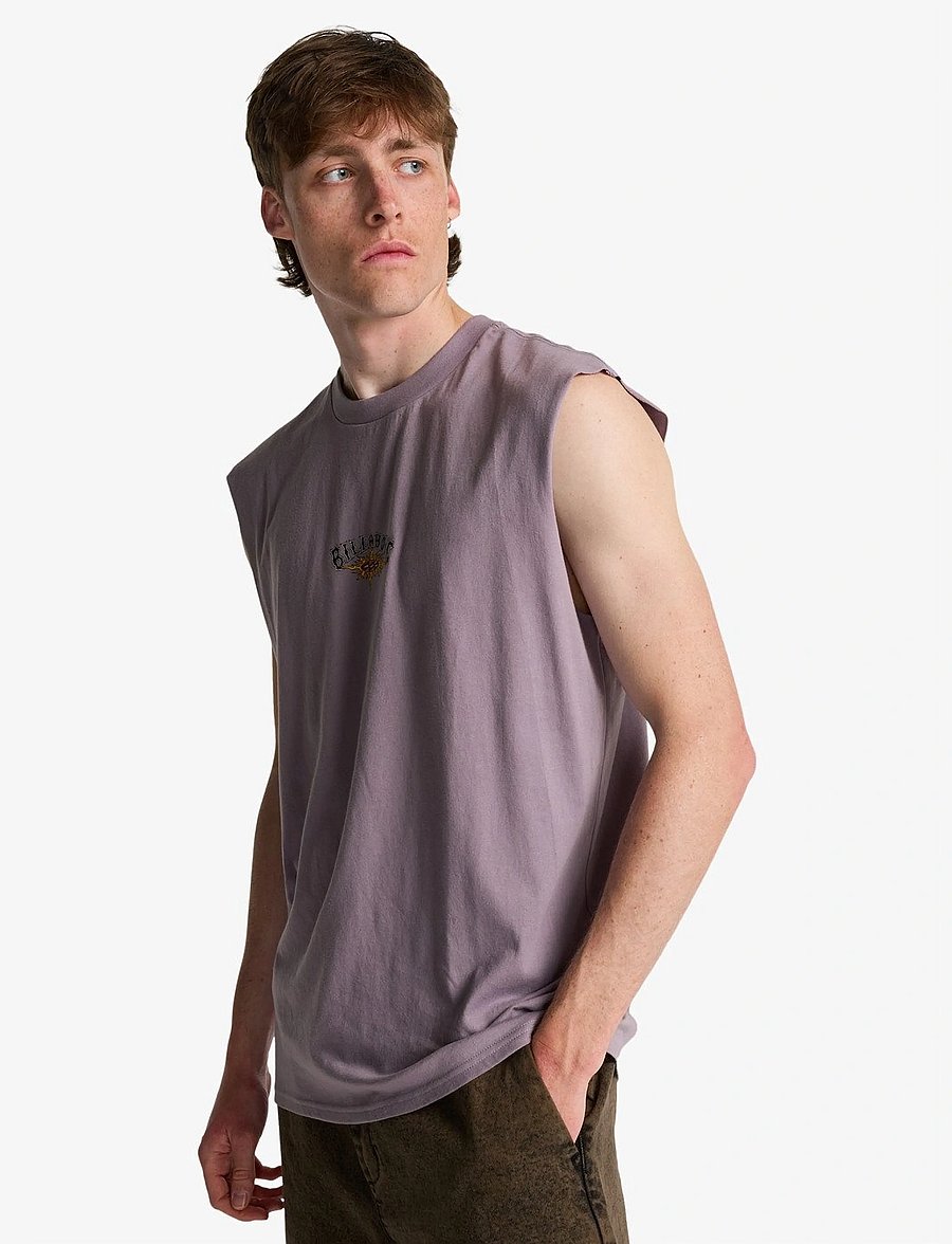 Billabong - BURN OUT MU - tank tops - purple ash - 4