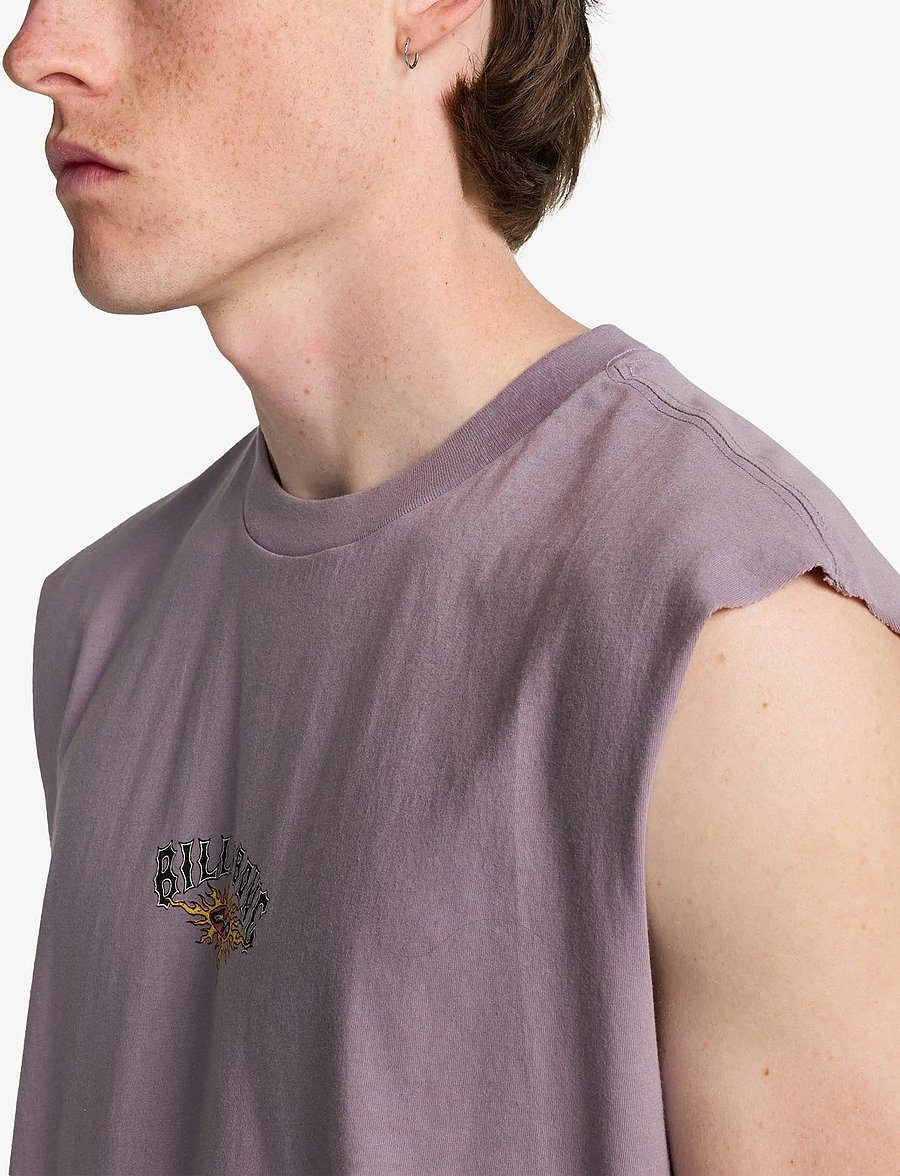 Billabong - BURN OUT MU - tank tops - purple ash - 5