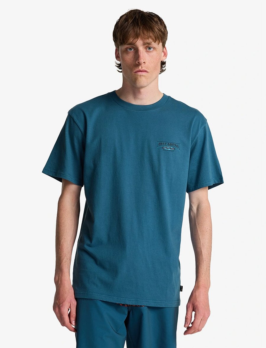 Billabong - BURLEIGH SS - alussärgid ja t-särgid - real teal - 0
