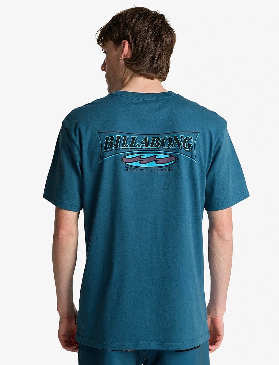 Billabong - BURLEIGH SS - alussärgid ja t-särgid - real teal - 3