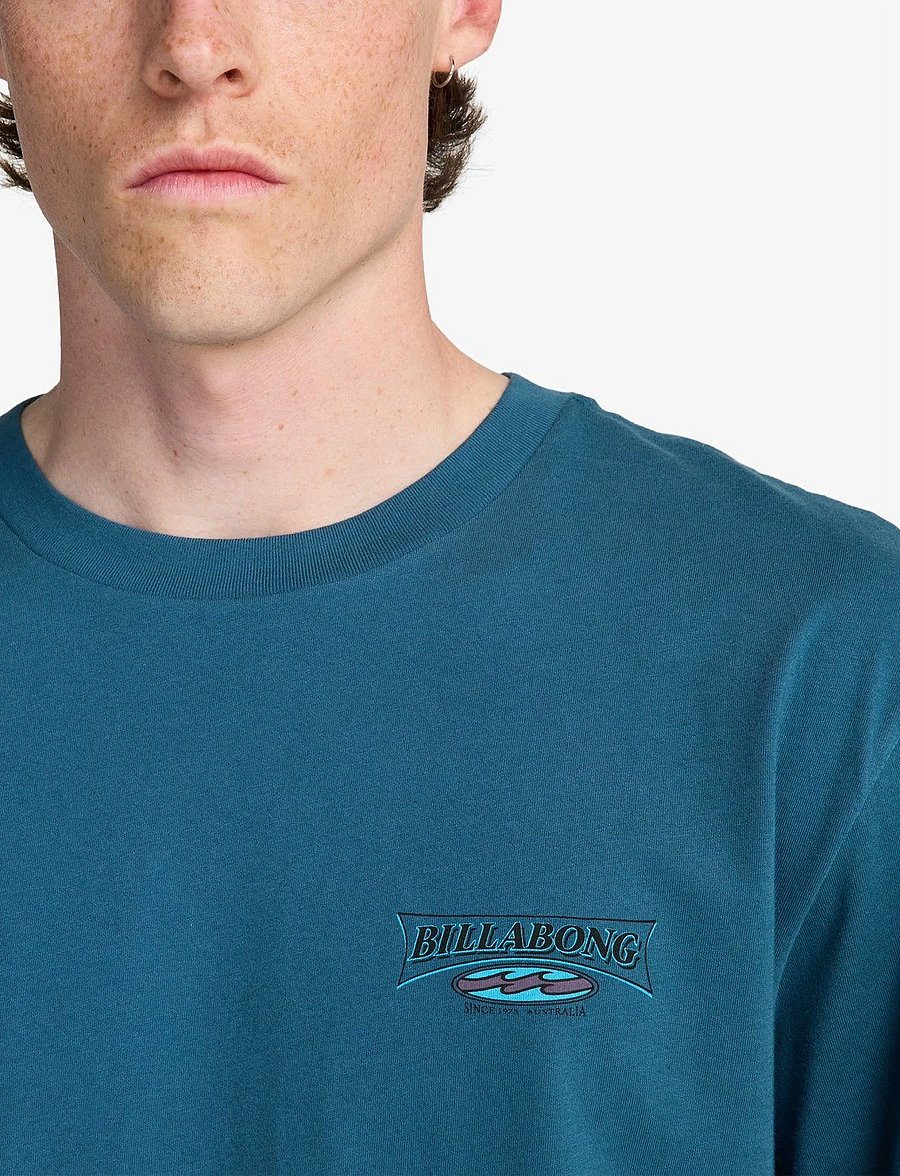 Billabong - BURLEIGH SS - alussärgid ja t-särgid - real teal - 5