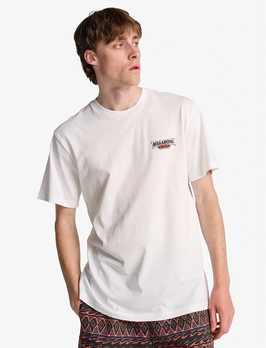Billabong - BURLEIGH SS - t-shirts - white - 0