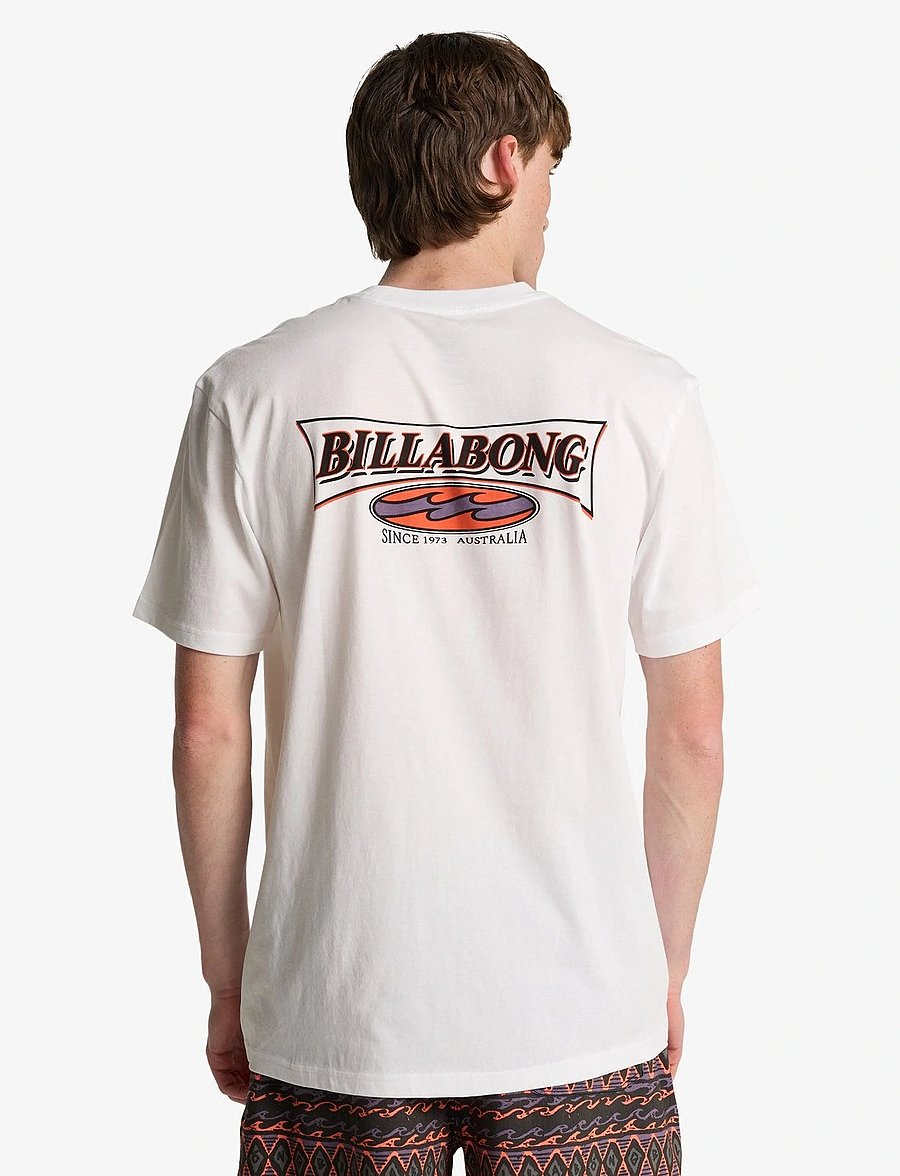 Billabong - BURLEIGH SS - t-shirts - white - 5