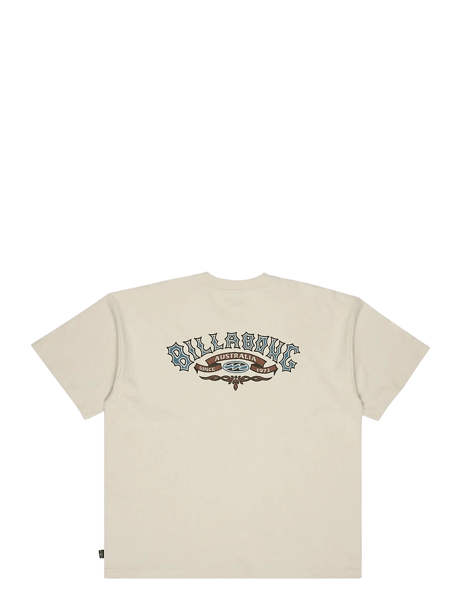 Billabong - HERITAGE OG SS - kortärmade t-shirts - oatmeal - 2