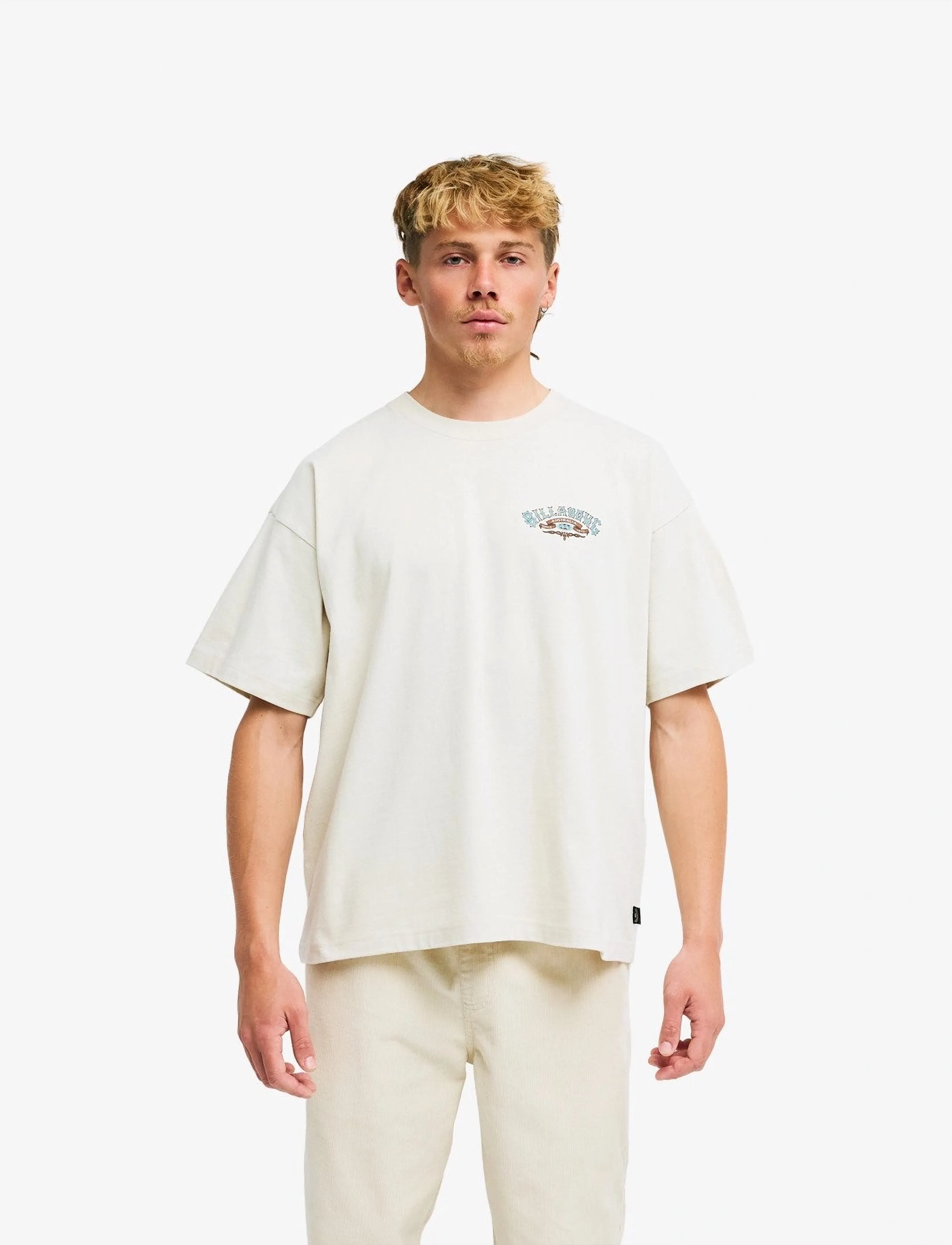 Billabong HERITAGE OG SS - Farben der Saison - OATMEAL / cream