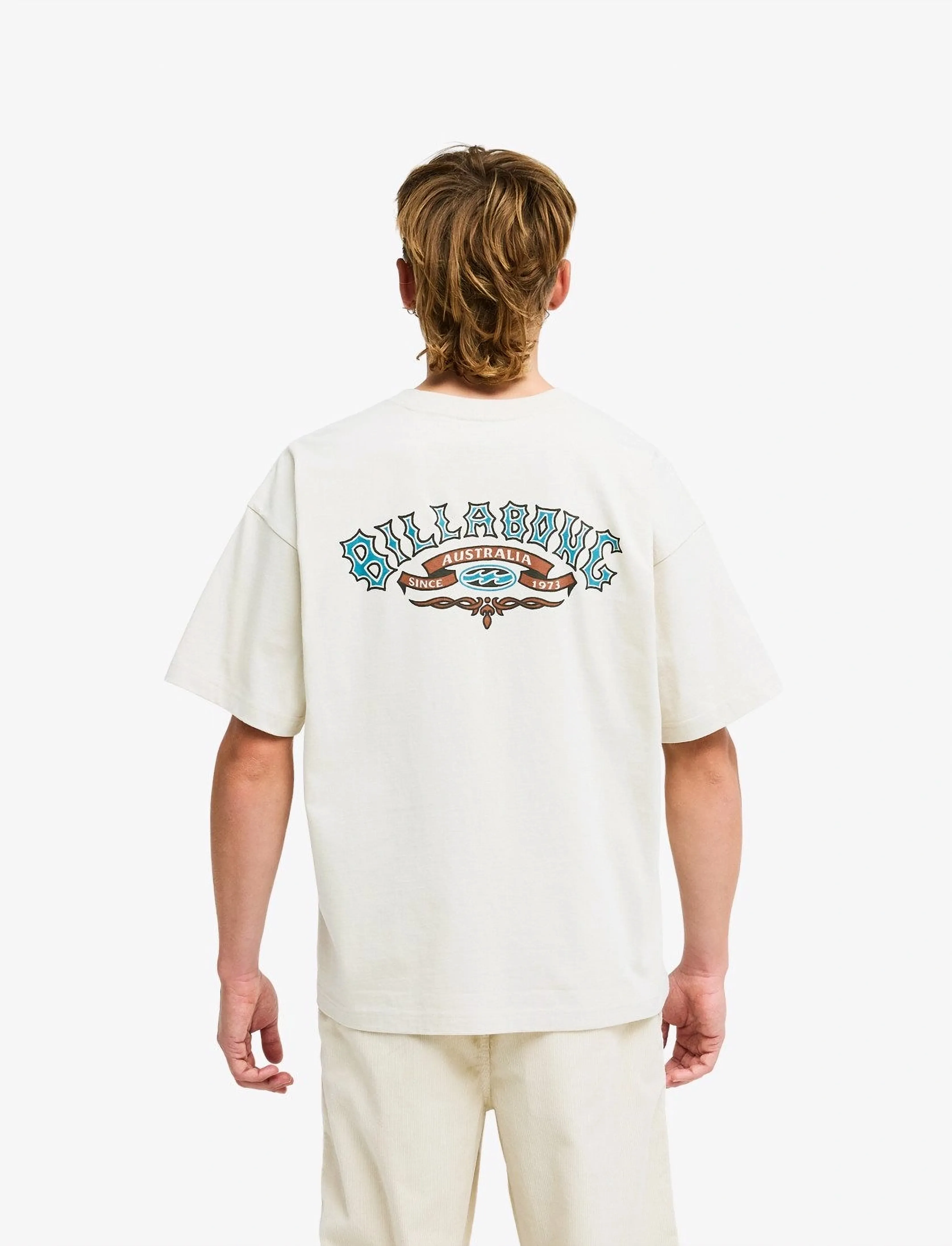Billabong - HERITAGE OG SS - kurzärmelige t-shirts - oatmeal - 3