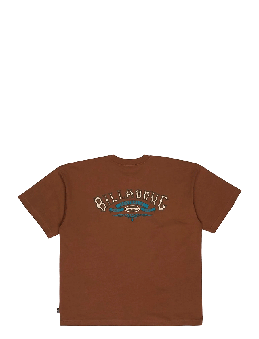 Billabong - HERITAGE OG SS - kortärmade t-shirts - tortoise shell - 2