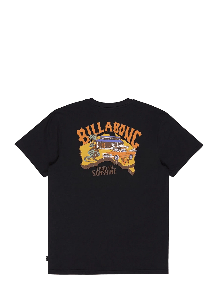 Billabong - STRAYA SS - kurzärmelige t-shirts - black - 2