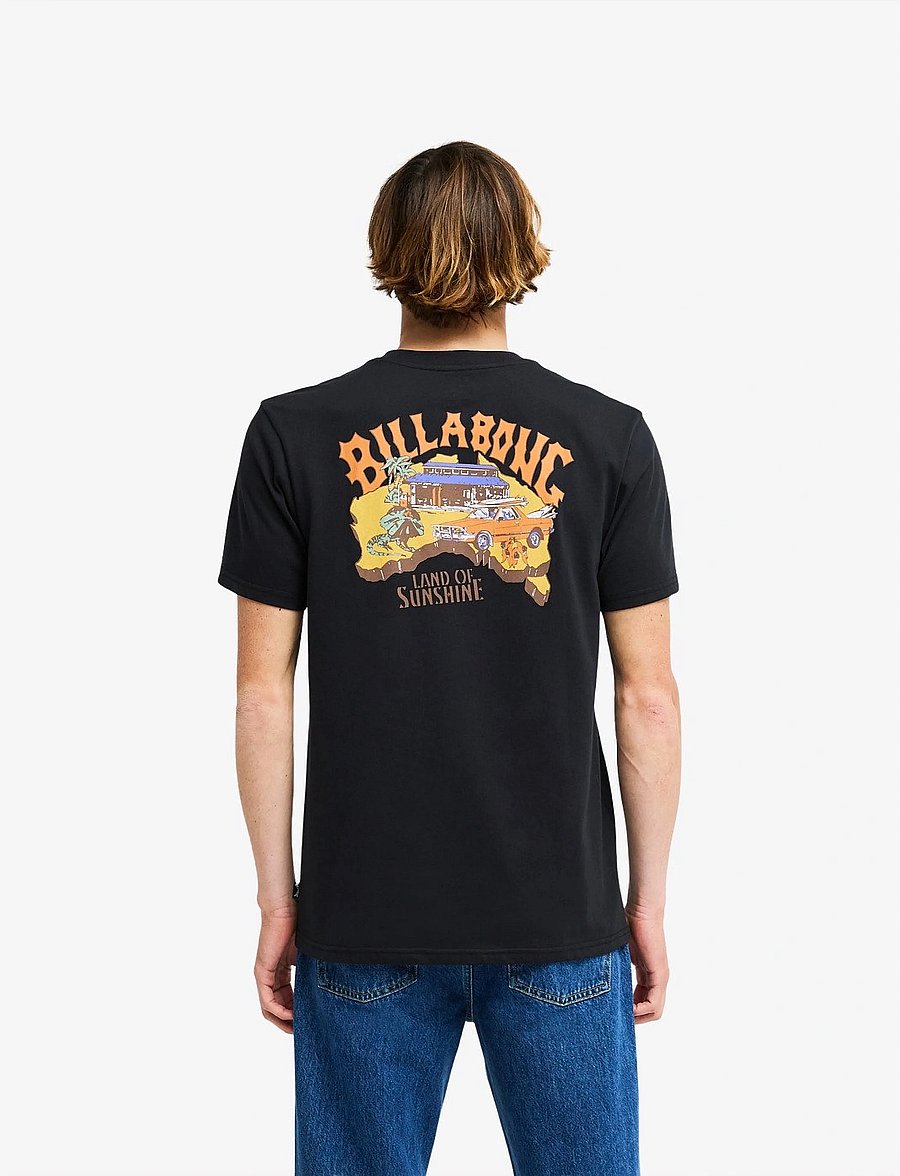Billabong - STRAYA SS - kurzärmelige t-shirts - black - 3