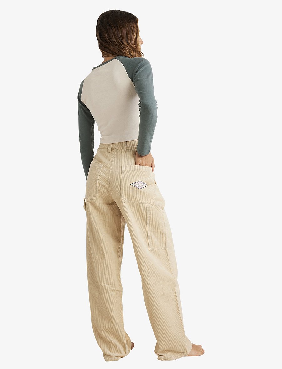 Billabong - TONES COLLET CARPENTER PANT - vabaajapüksid - oat - 3