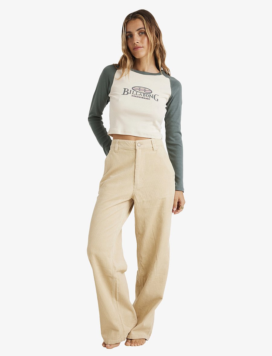 Billabong - TONES COLLET CARPENTER PANT - vabaajapüksid - oat - 4