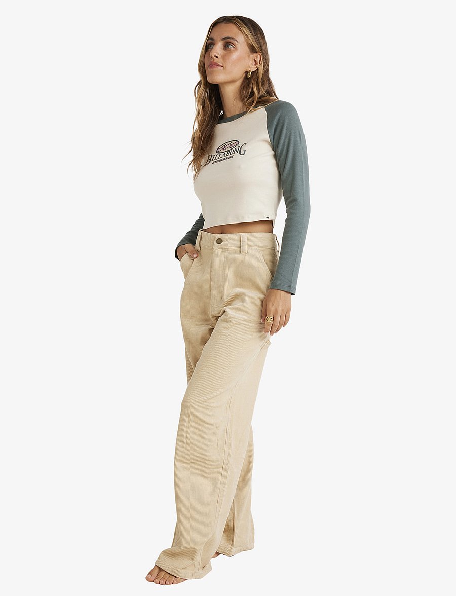 Billabong - TONES COLLET CARPENTER PANT - vabaajapüksid - oat - 5