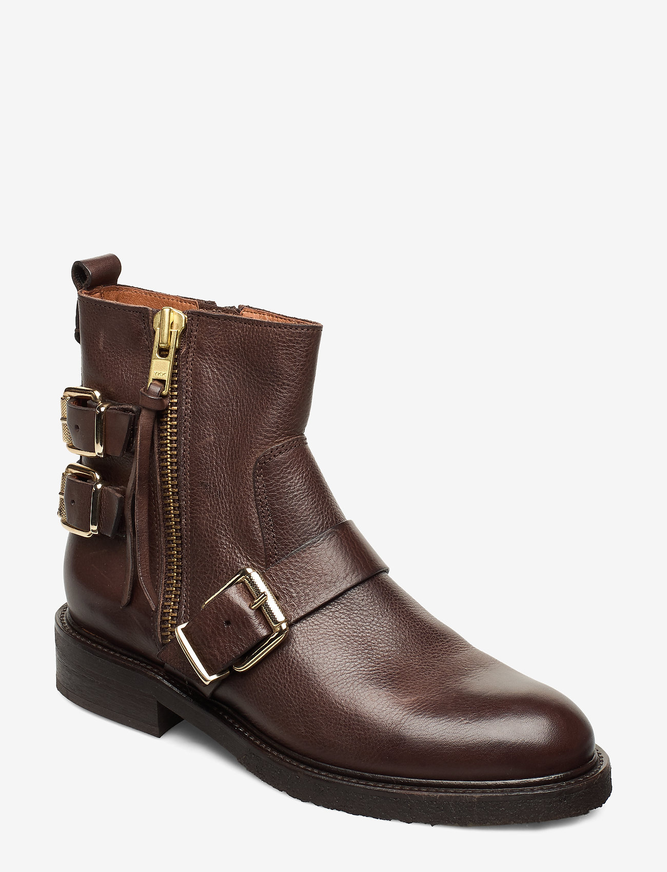 Billi Bi - Boots 3525 - dark brown calf/gold 862 - 0