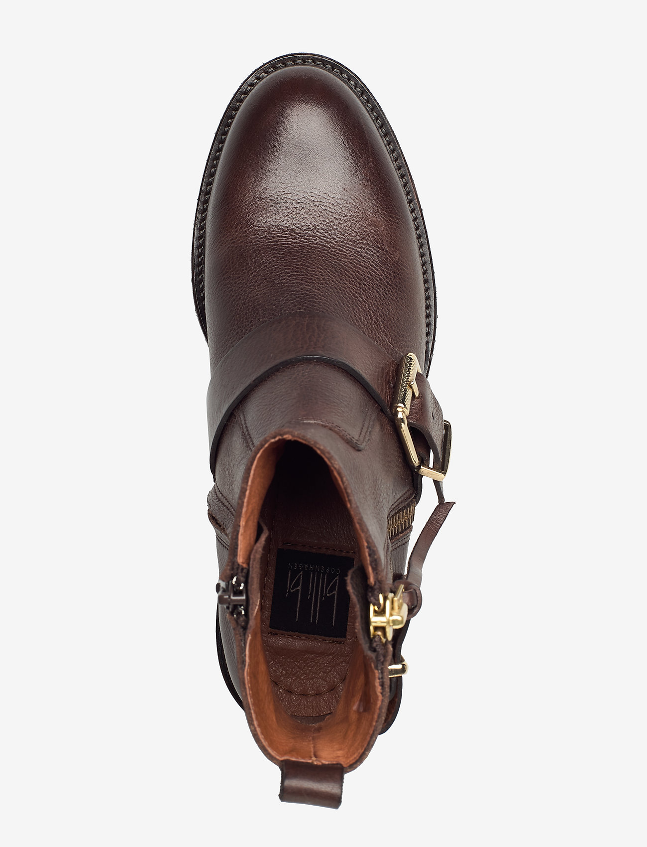 Billi Bi - Boots 3525 - dark brown calf/gold 862 - 3