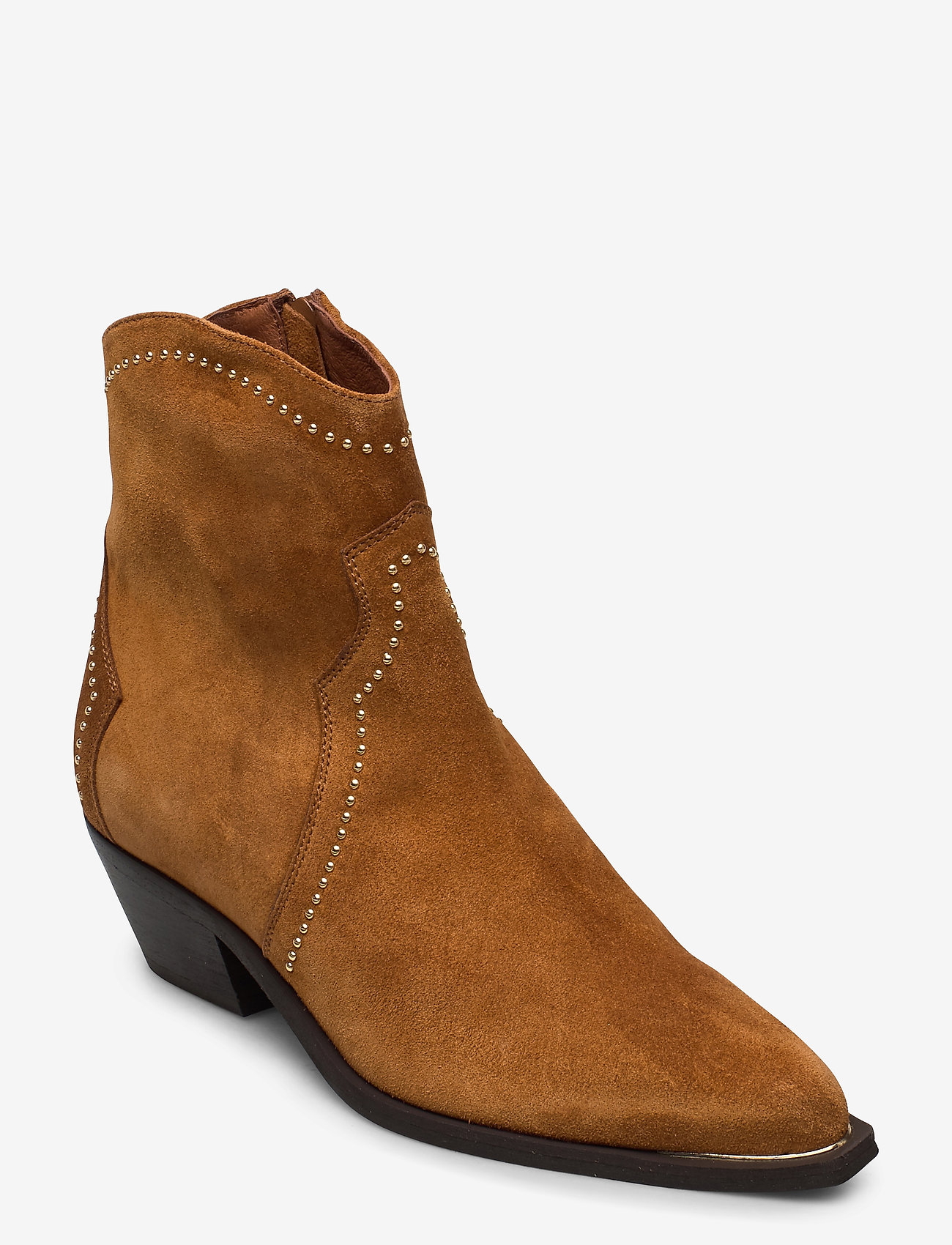 COGNAC BABYSILK SUEDE/GOLD 555
