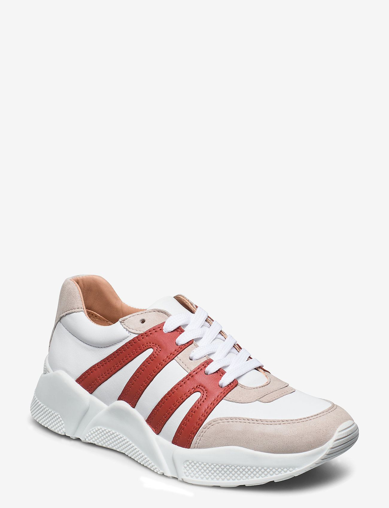 BEIGE/WHITE/RUST COMB. 729