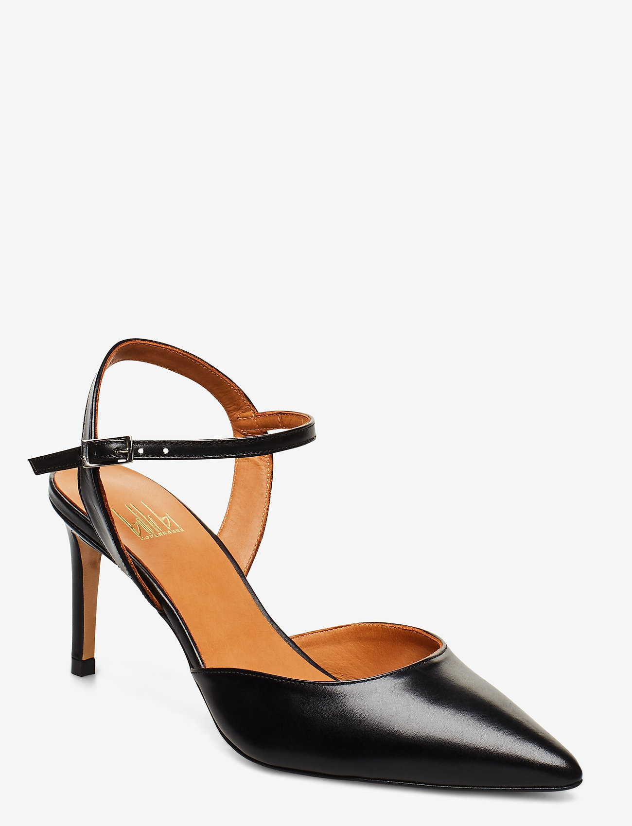 Pumps 4595 - BLACK CALF 80