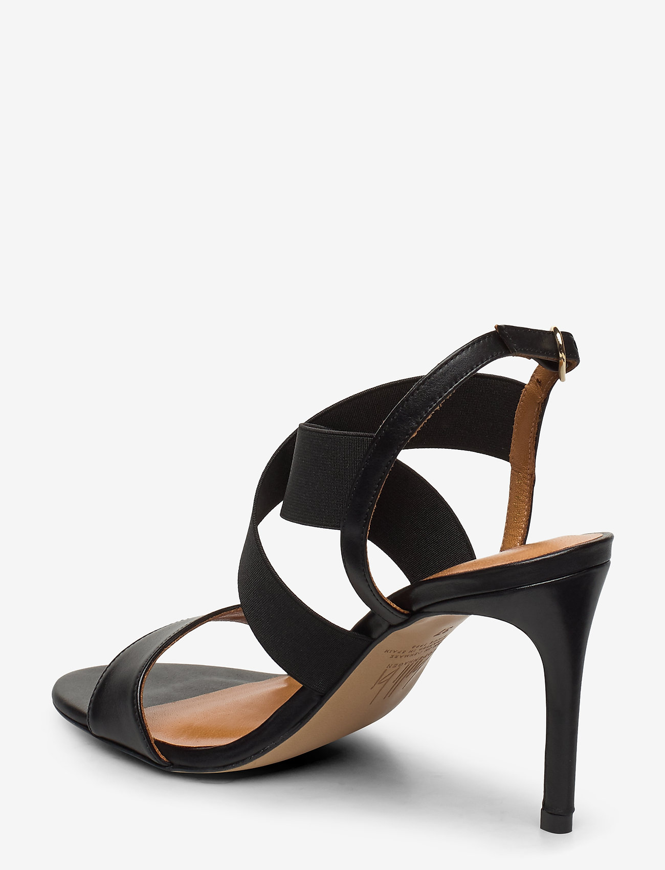 Billi Bi - Sandals 4691 - black calf/elast. 80 - 2