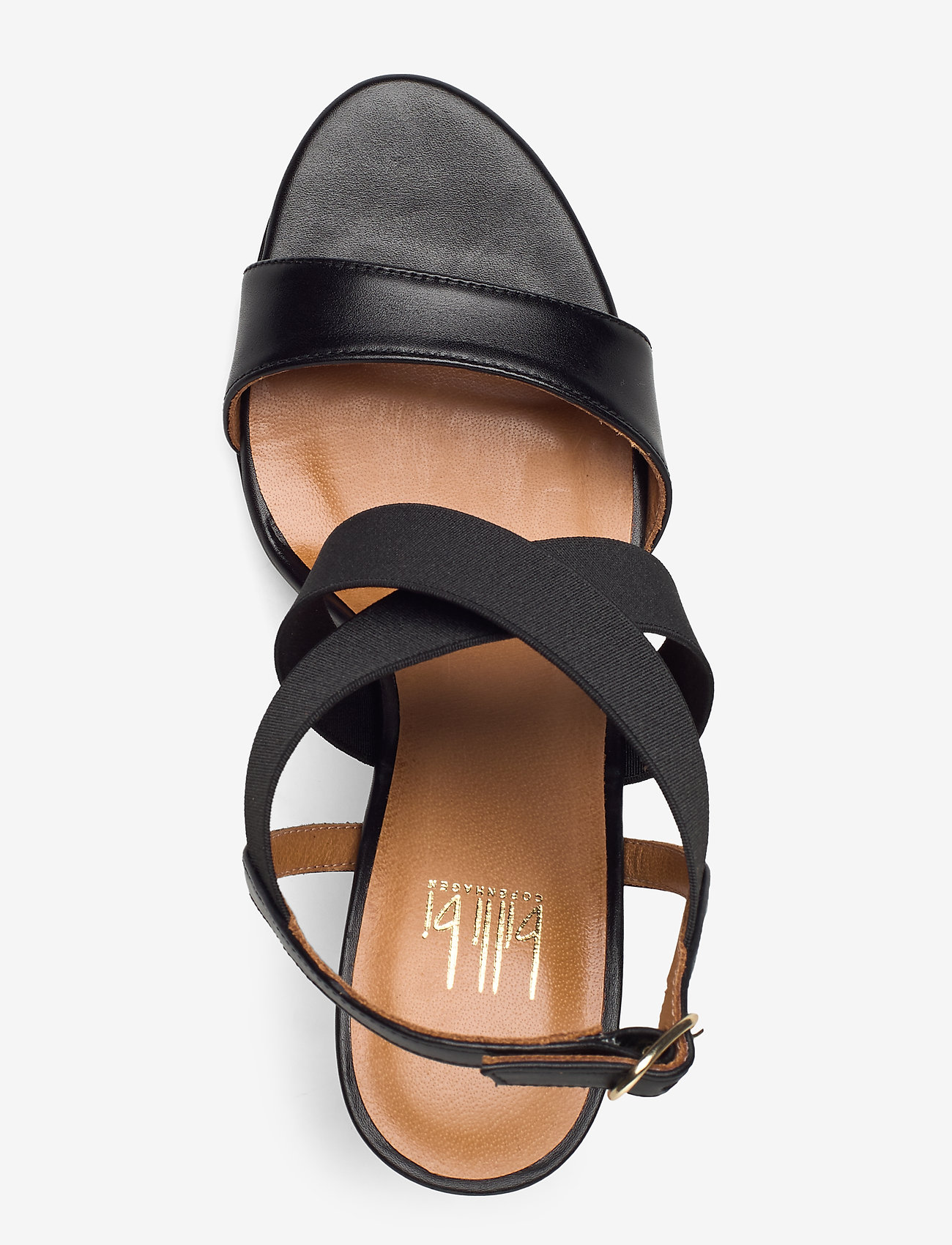 Billi Bi - Sandals 4691 - black calf/elast. 80 - 3