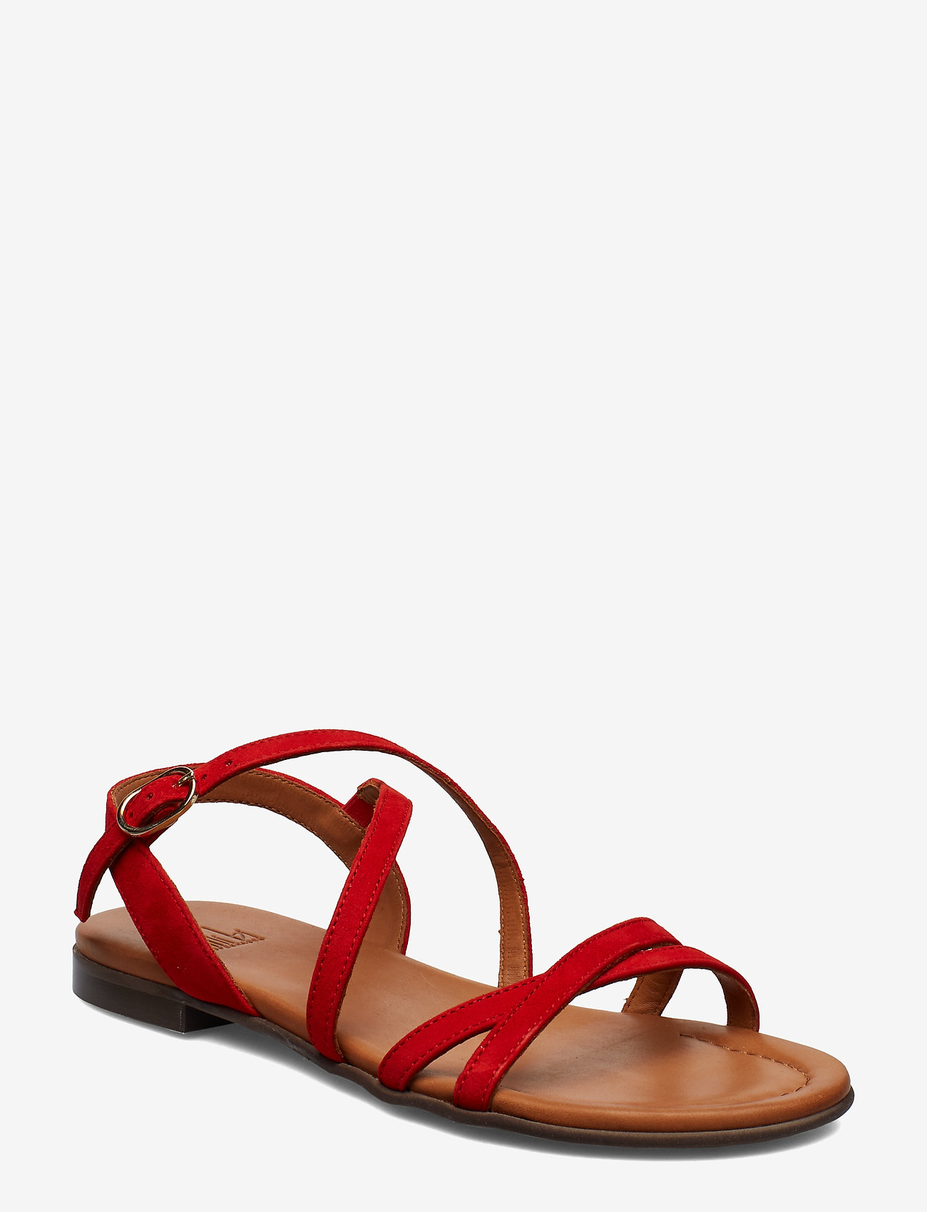 Billi Bi - SANDALS - summer red 1577 suede 57 - 0