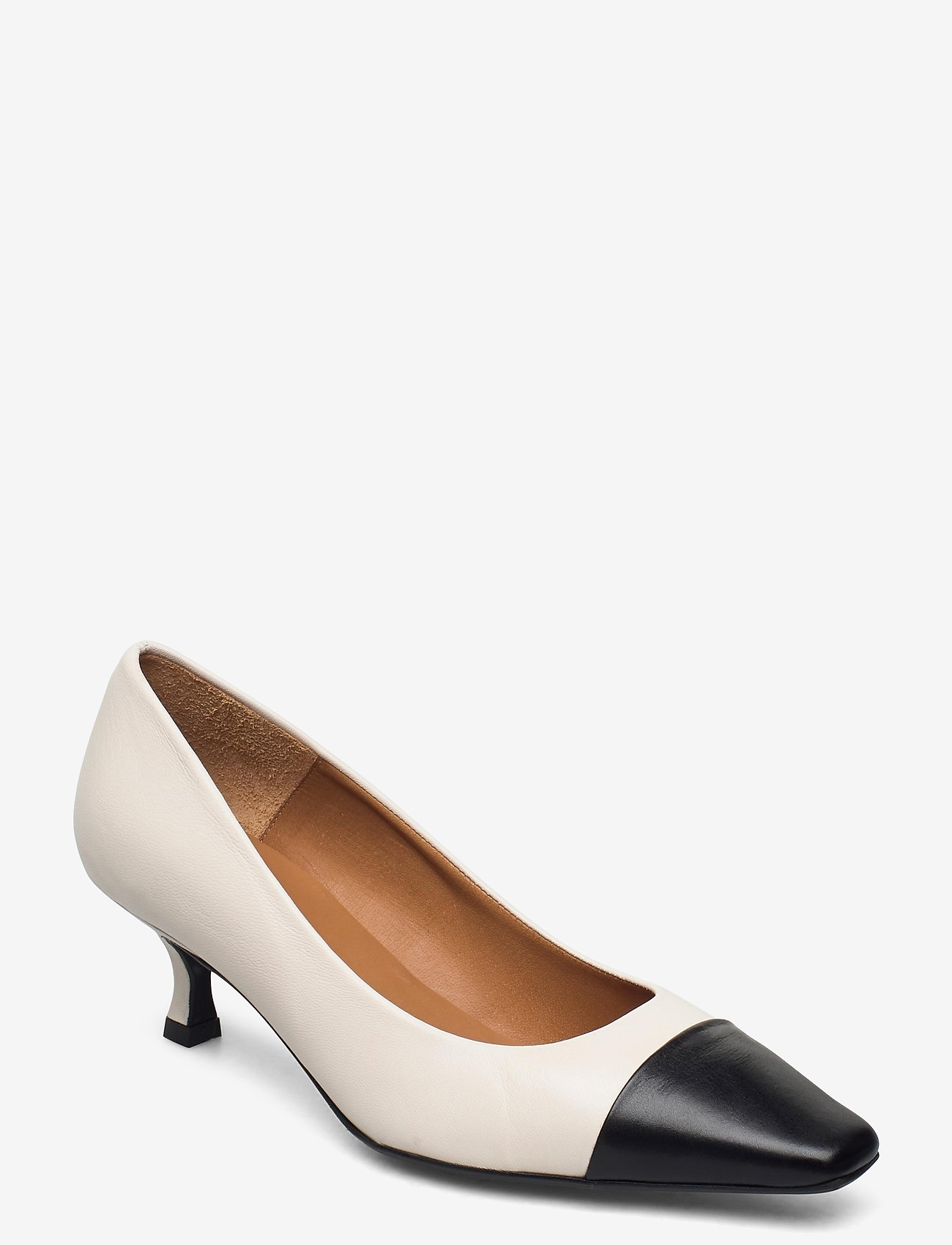 BLACK CALF/BEIGE NAPPA 873