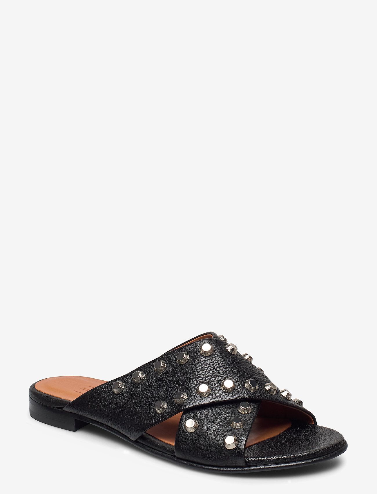 Sandals 6107 - BLACK BUFFALO/SILVER 803