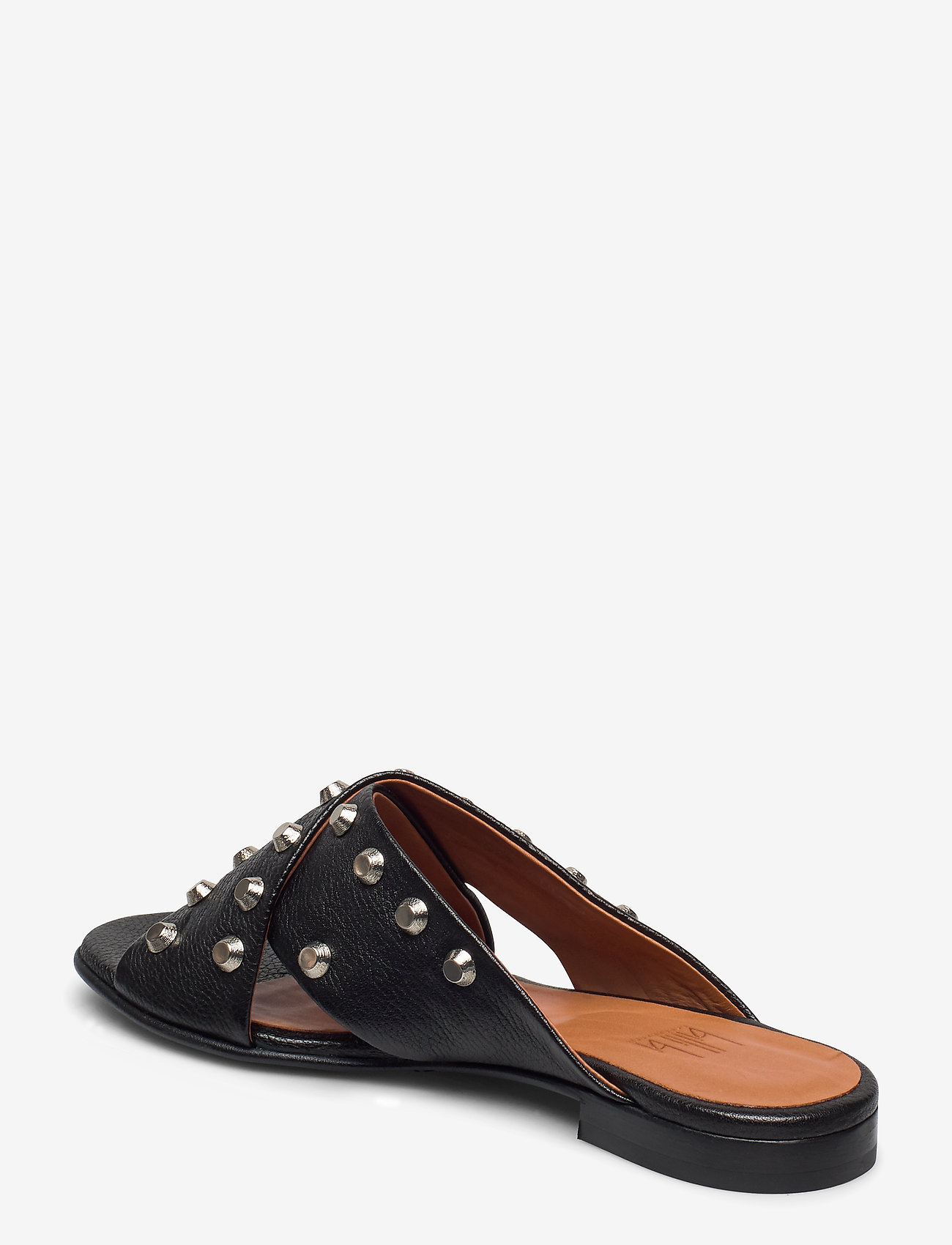 Billi Bi - Sandals 6107 - black buffalo/silver 803 - 2