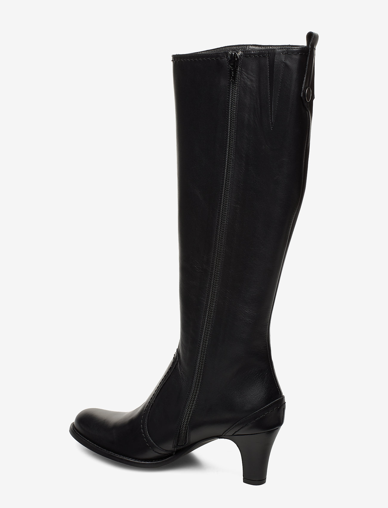 Billi Bi - BOOTS - EXTRA WIDTH - black box/bl. heel 80 ex wide - 2