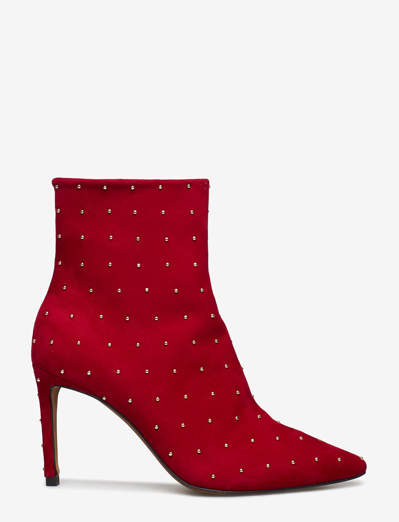 Billi Bi - BOOTS - red suede/gold 59 - 1