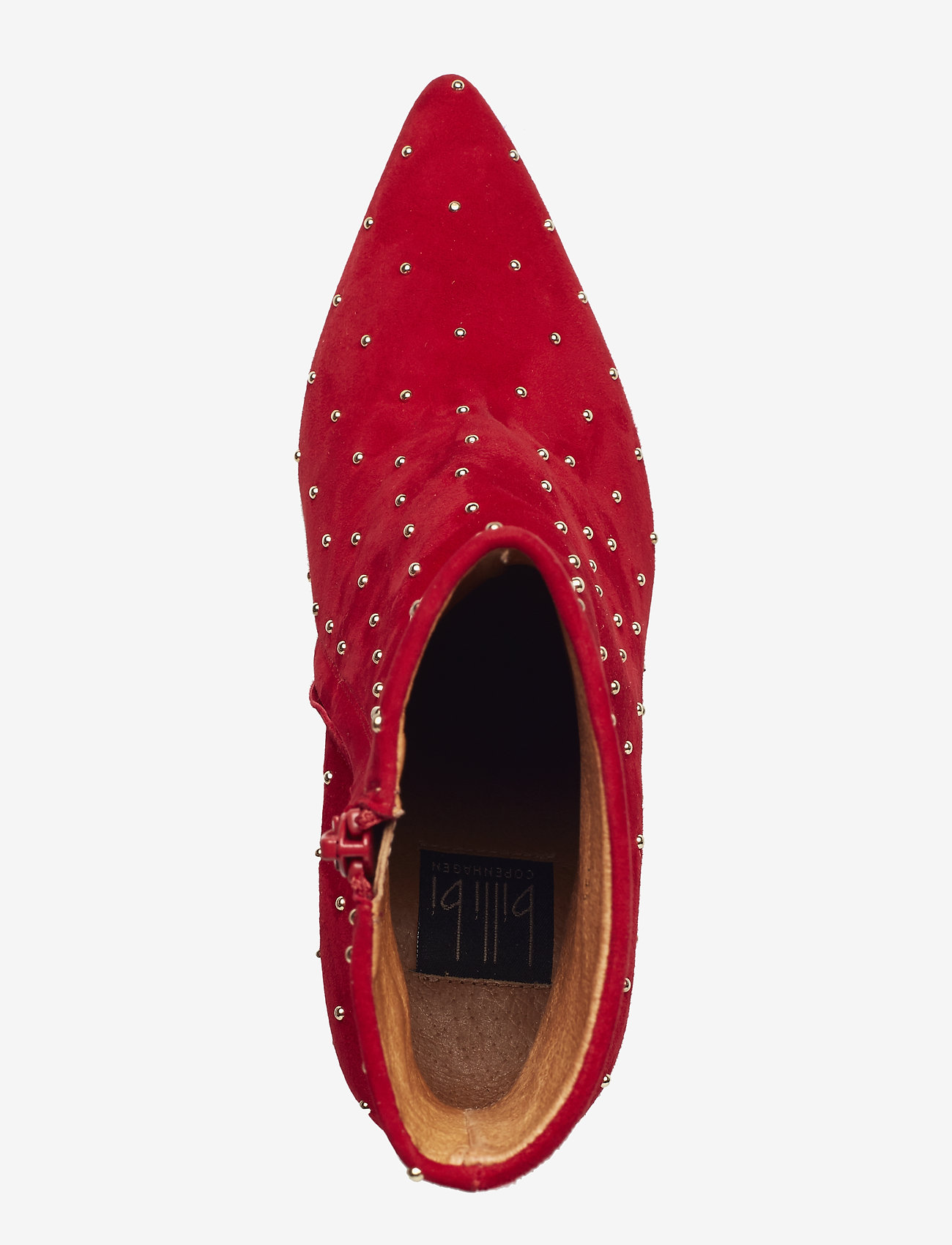 Billi Bi - BOOTS - red suede/gold 59 - 3