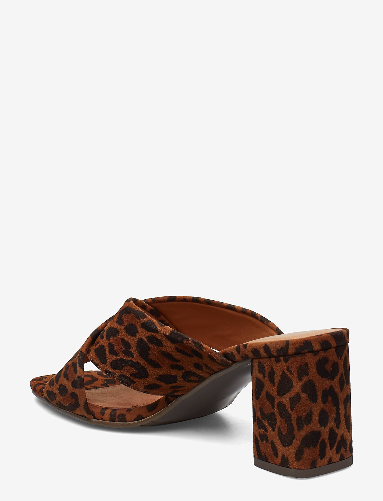 Billi Bi - SANDALS 8111 - dark kaduna leopardo suede 546 - 1